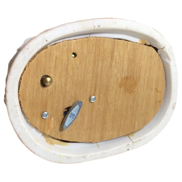 San Francisco Music Box Co Peter Rabbit Bedtime 
Porcelain Rotating Rabbit - Picture 6 of 6